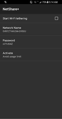 NetShare+  Wifi Tether Screenshot2