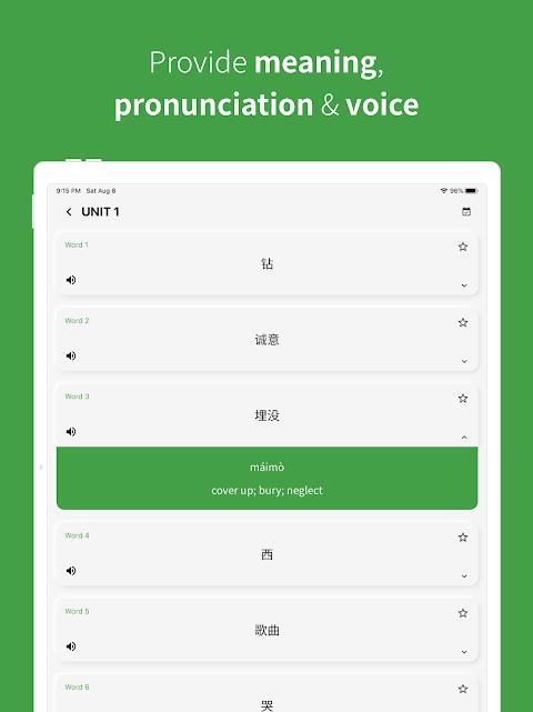 Chinese vocabulary, HSK words Screenshot15