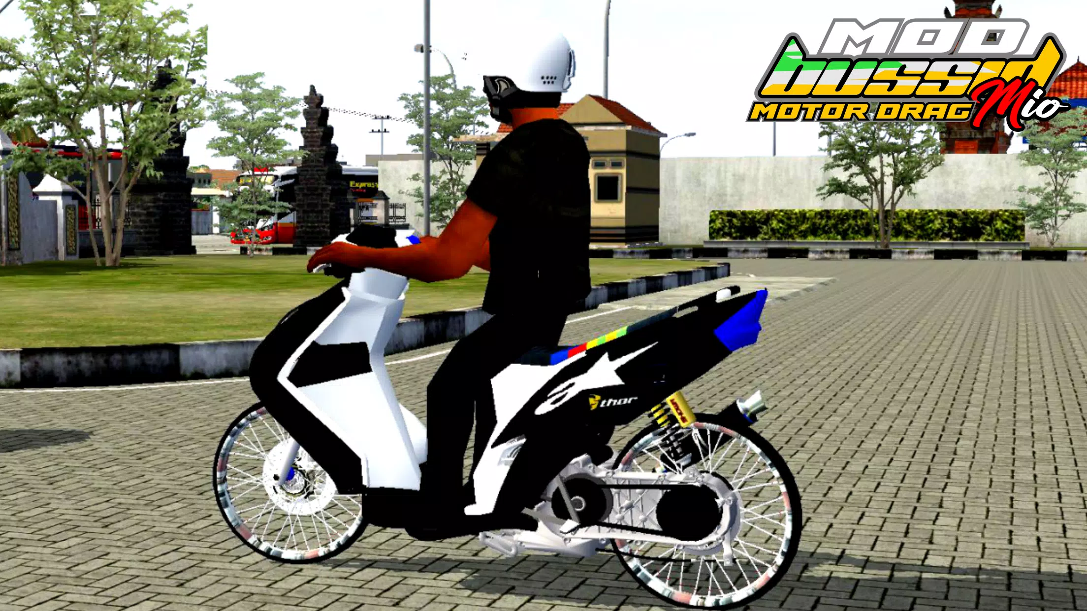 Mod Bussid Motor Drag Mio Screenshot3