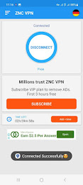 ZNC VPN Super Fast Clients Screenshot1