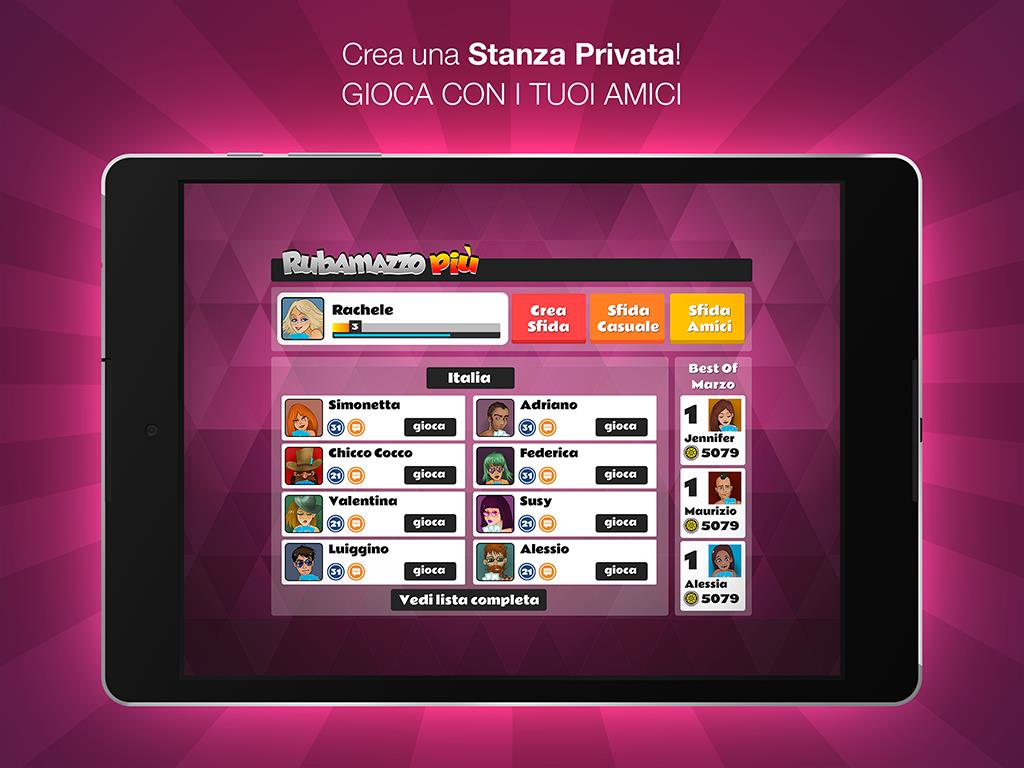 Rubamazzo Più - Giochi di Carte Social Screenshot12