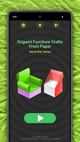 Furnitur origami dari kertas Screenshot3