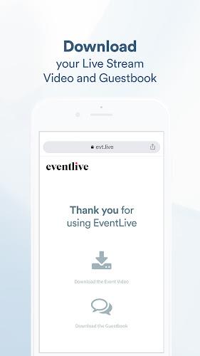 EventLive - Live Stream Events Screenshot8