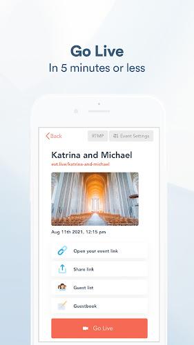 EventLive - Live Stream Events Screenshot4