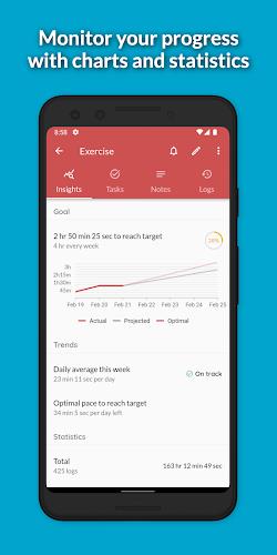 Timelog - Goal & Time Tracker Screenshot5