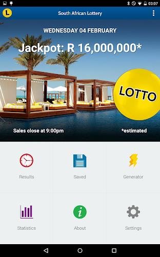 SA Lotto & Powerball Results Screenshot9