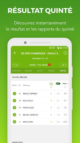 Turf résultats des courses Screenshot4
