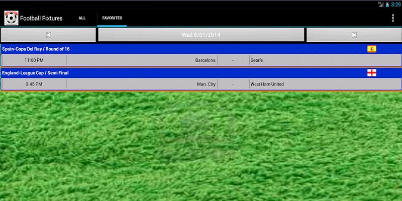 Football Fixtures Screenshot12