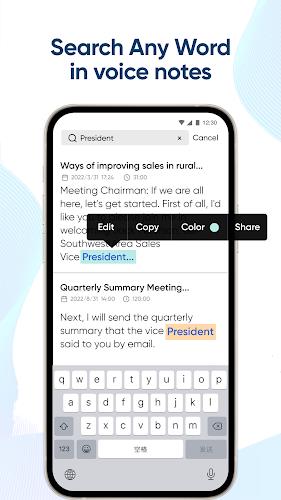 iRecord: Transcribe Voice Note Screenshot3