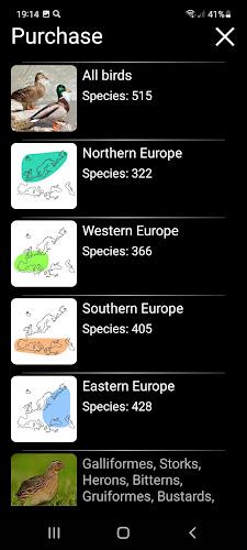 Birds of Europe Field Guide Screenshot8