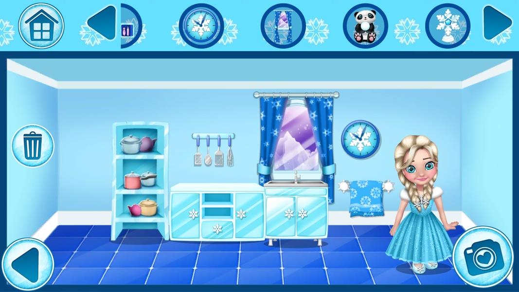 Ice Princess Doll House Games Screenshot3