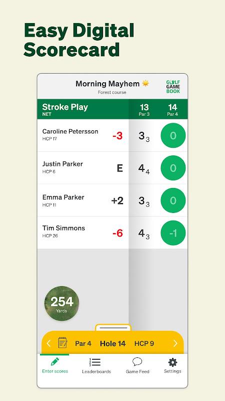 Golf GameBook Scorecard & GPS Screenshot2