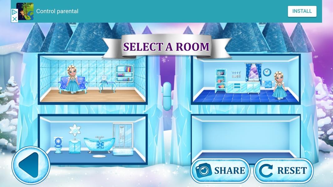 Ice Princess Doll House Games Screenshot6