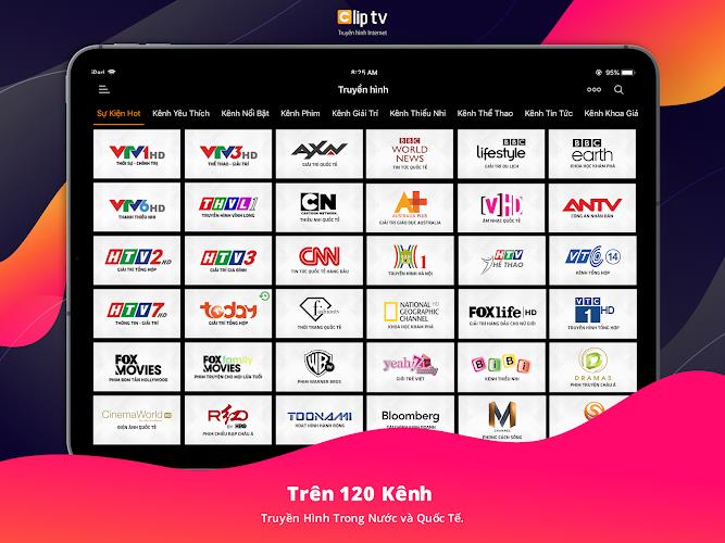 Clip TV - Truyền hình internet Screenshot10