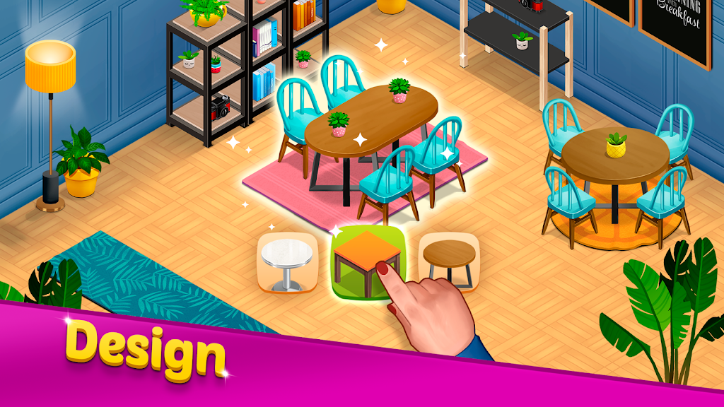 Mansion Cafe: Match 3 & Design Screenshot4