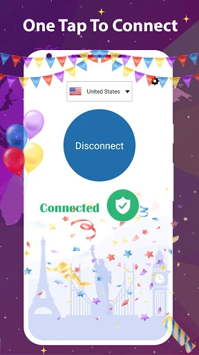 Candy VPN - Fast, Safe VPN Screenshot1