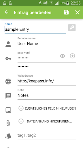 Keepass2Android Password Safe Screenshot3