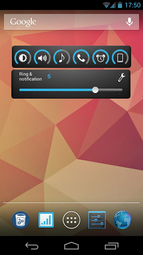 Slider Widget - Volumes Screenshot2