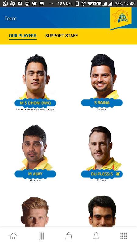 Chennai Super Kings Screenshot3