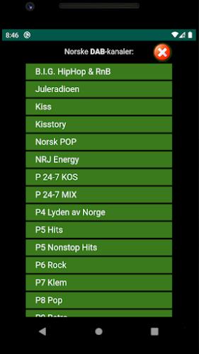 Norsk Radio App - DAB+FM Norge Screenshot3