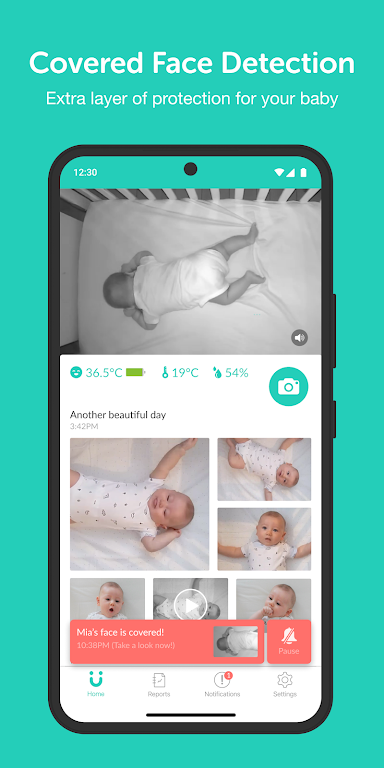 CuboAi Smart Baby Monitor Screenshot1