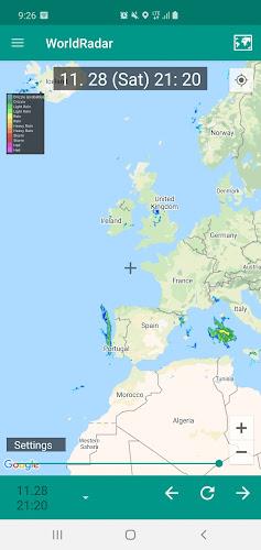 World Rain Radar Screenshot9