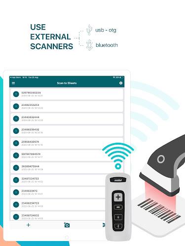 Scan to Google Sheets - QR & B Screenshot22