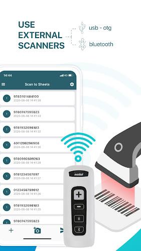 Scan to Google Sheets - QR & B Screenshot6