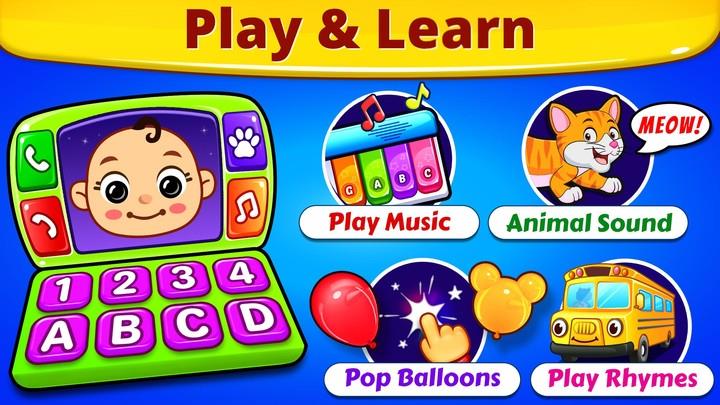 Baby Games: Piano & Baby Phone Screenshot1