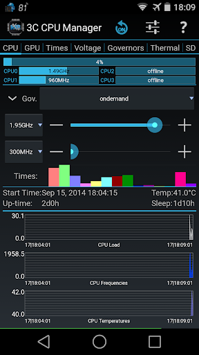 3C CPU Manager (root) Screenshot1