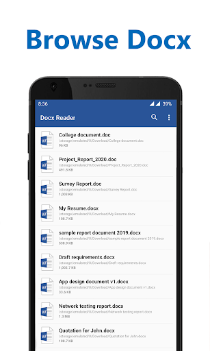 Docx Reader - Word, Document, Screenshot2