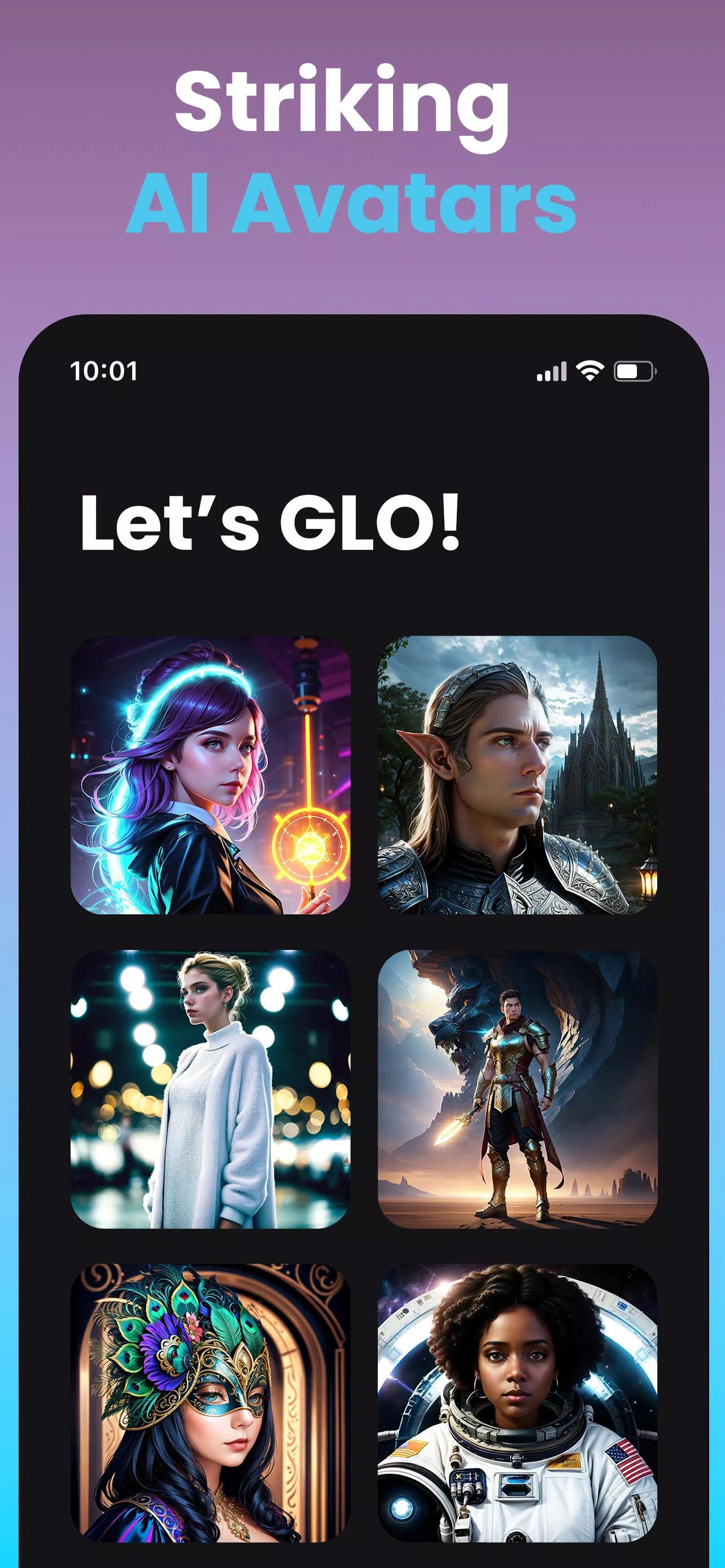 Glo: AI Avatar Photo Generator Screenshot1