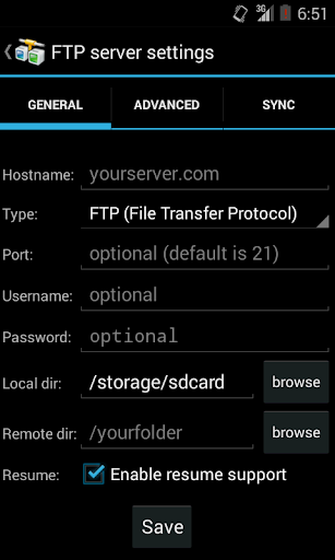 AndFTP (your FTP client) Screenshot3