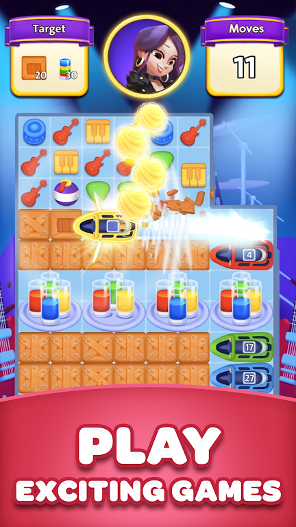 Hard Rock Adventures Match 3 Screenshot3