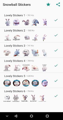 Snowball Stickers - WASticker Screenshot1