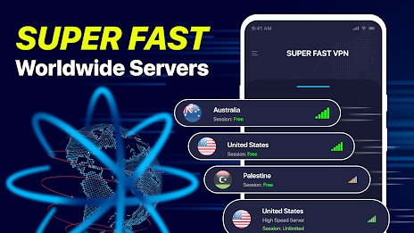 VPN Super Proxy Unlimited VPN Screenshot1