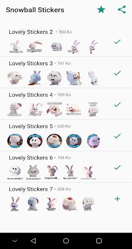 Snowball Stickers - WASticker Screenshot2