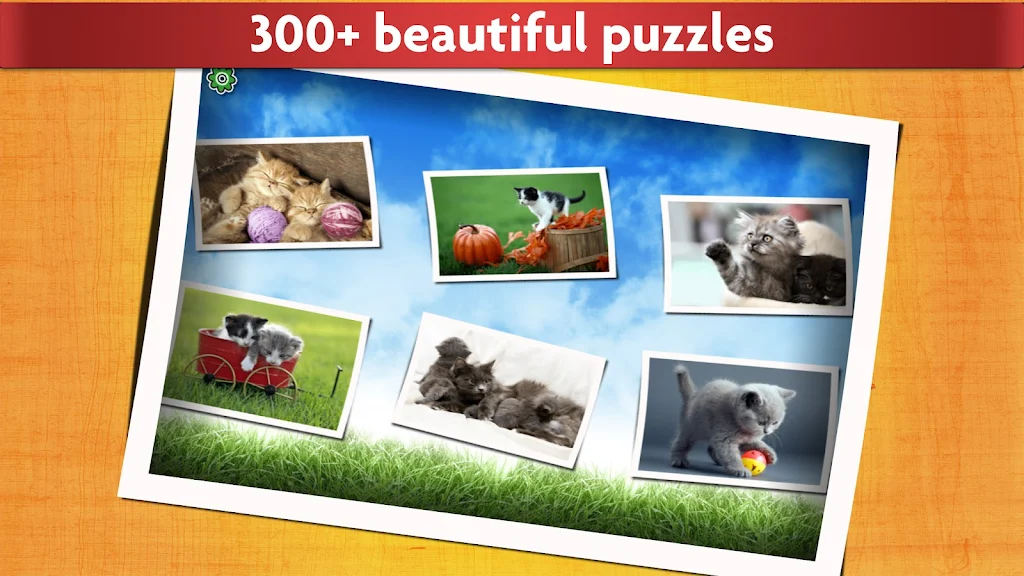 Cats Jigsaw Puzzle Game Kids Screenshot2