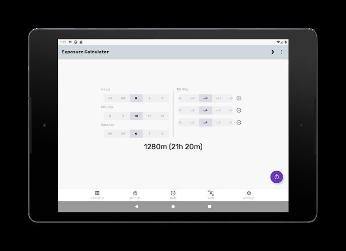 Exposure Calculator Screenshot19