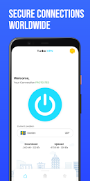 TurboVPN - Fast & Secure Screenshot1