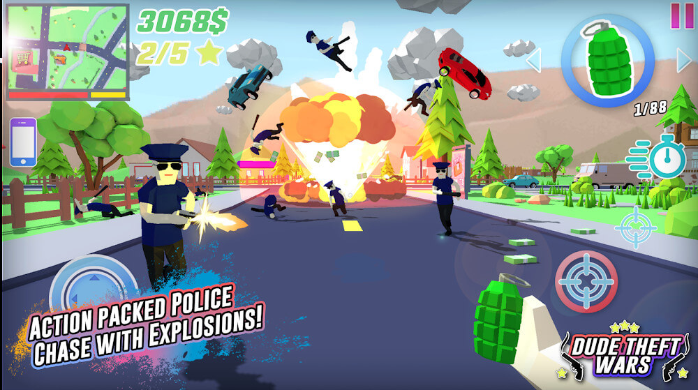 Dude Theft Wars Mod Screenshot1