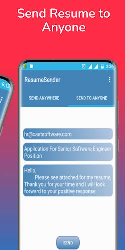 Resume Sender - CV Send Resume Screenshot9