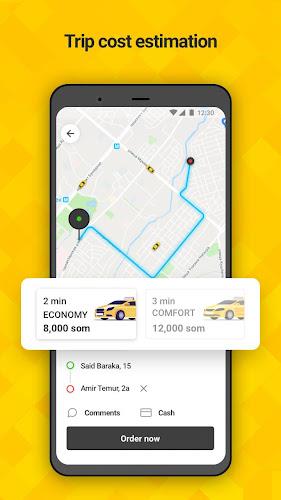 MyTaxi: taxi and delivery Screenshot7