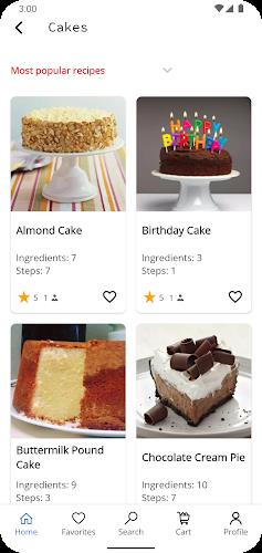 Baking Recipes Screenshot2