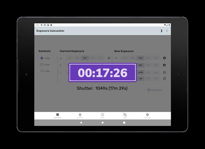 Exposure Calculator Screenshot20