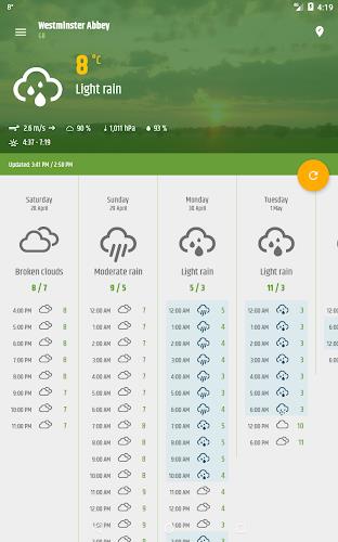 Simple weather & clock widget Screenshot14