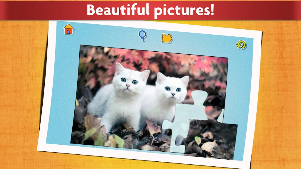 Cats Jigsaw Puzzle Game Kids Screenshot5