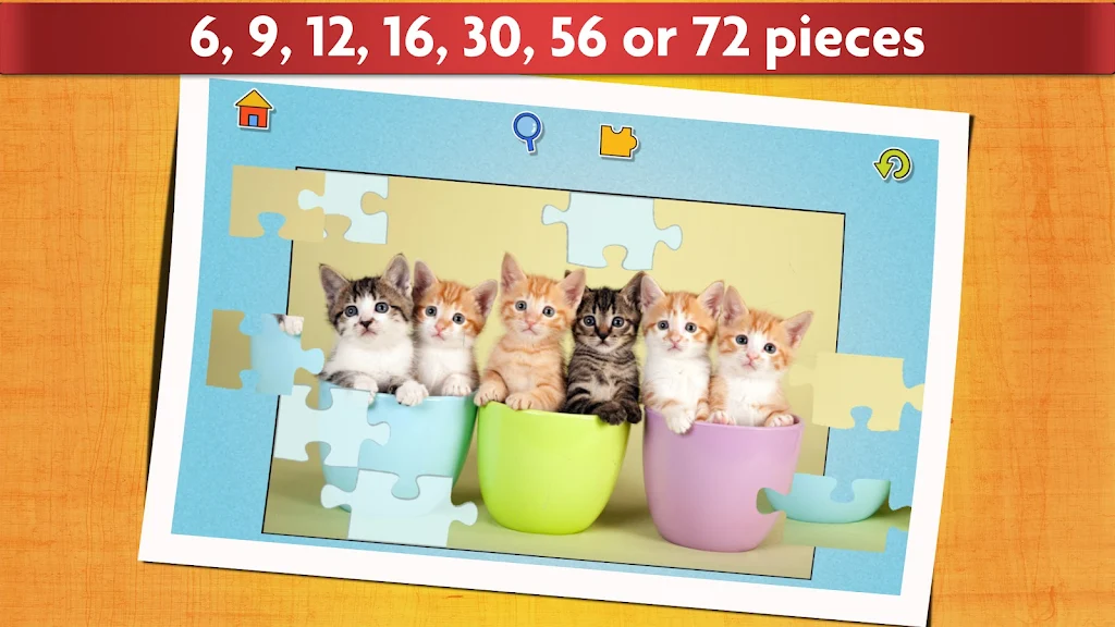 Cats Jigsaw Puzzle Game Kids Screenshot3