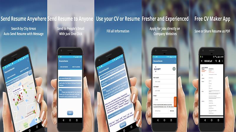 Resume Sender - CV Send Resume Screenshot13