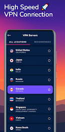 Bongo VPN - Secure VPN Proxy Screenshot3